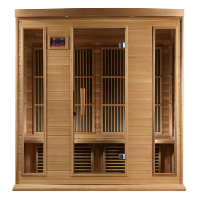 Luxella designs 4-Person Low EMF FAR Infrared Sauna-Luxella designs -HQ Sauna