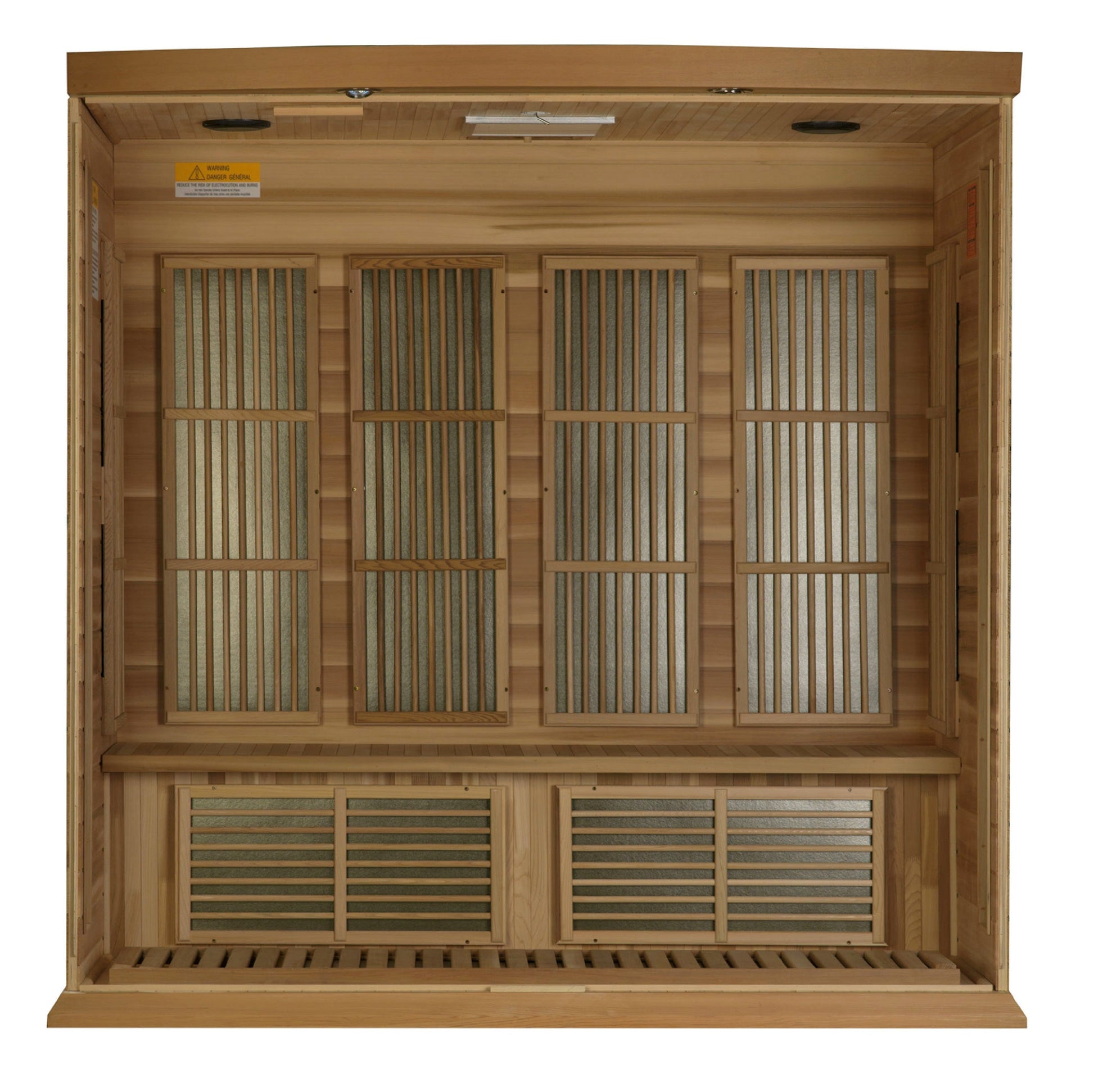 Luxella designs 4-Person Low EMF FAR Infrared Sauna-Luxella designs -HQ Sauna